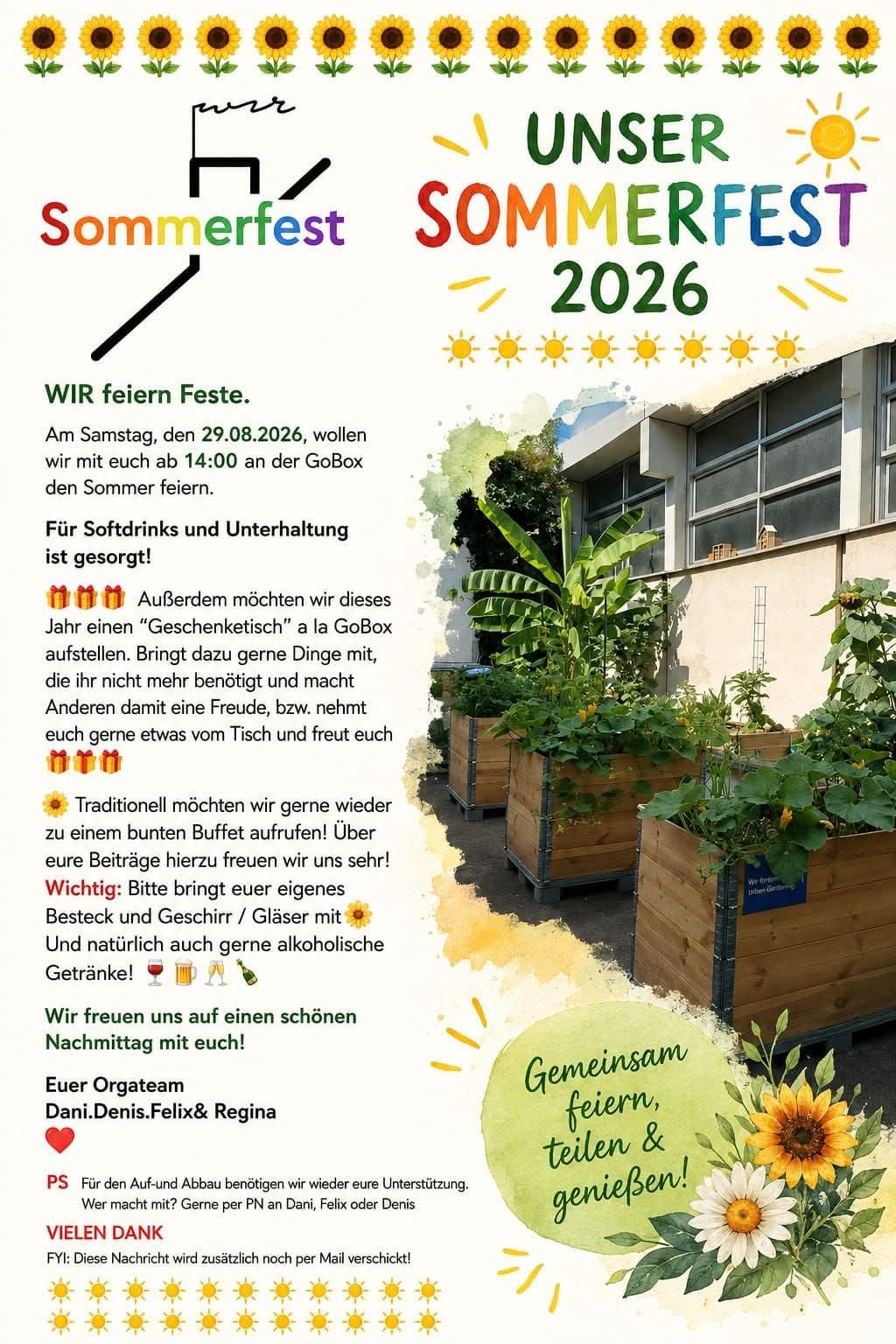Sommerfest 2026